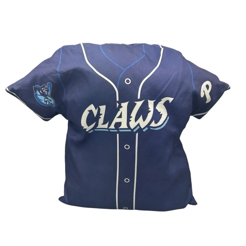 LAKEWOOD BLUECLAWS BASEBALL PILLOW – TEAM SPORTS FAN COLLECTIBLE